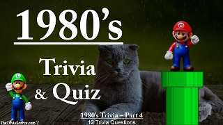 1980's Interactive Trivia Questions or Quiz Thumbnail Image
