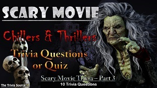 Scary Movie Trivia Questions or Quiz Thumbnail Image