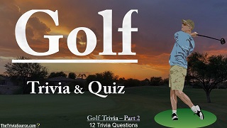 Golf Interactive Trivia Questions or Quiz Thumbnail Image