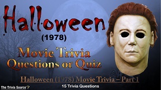 Halloween Movie Trivia Questions or Quiz Thumbnail Image