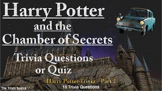 Harry Potter and The Chamber of Secrets Trivia Questions or Quiz Thumbnail Image