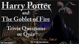Harry Potter and The Goblet of Fire Movie Trivia Questions or Quiz Thumbnail Image