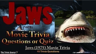 Jaws Movie Trivia Questions or Quiz Thumbnail Image