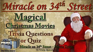 Miracle on 34th Street Movie Trivia Questions or Quiz Thumbnail Image