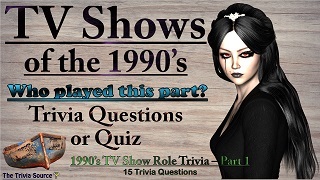 TV Shows of the 1990s Trivia Questions or Quiz Thumbnail Image