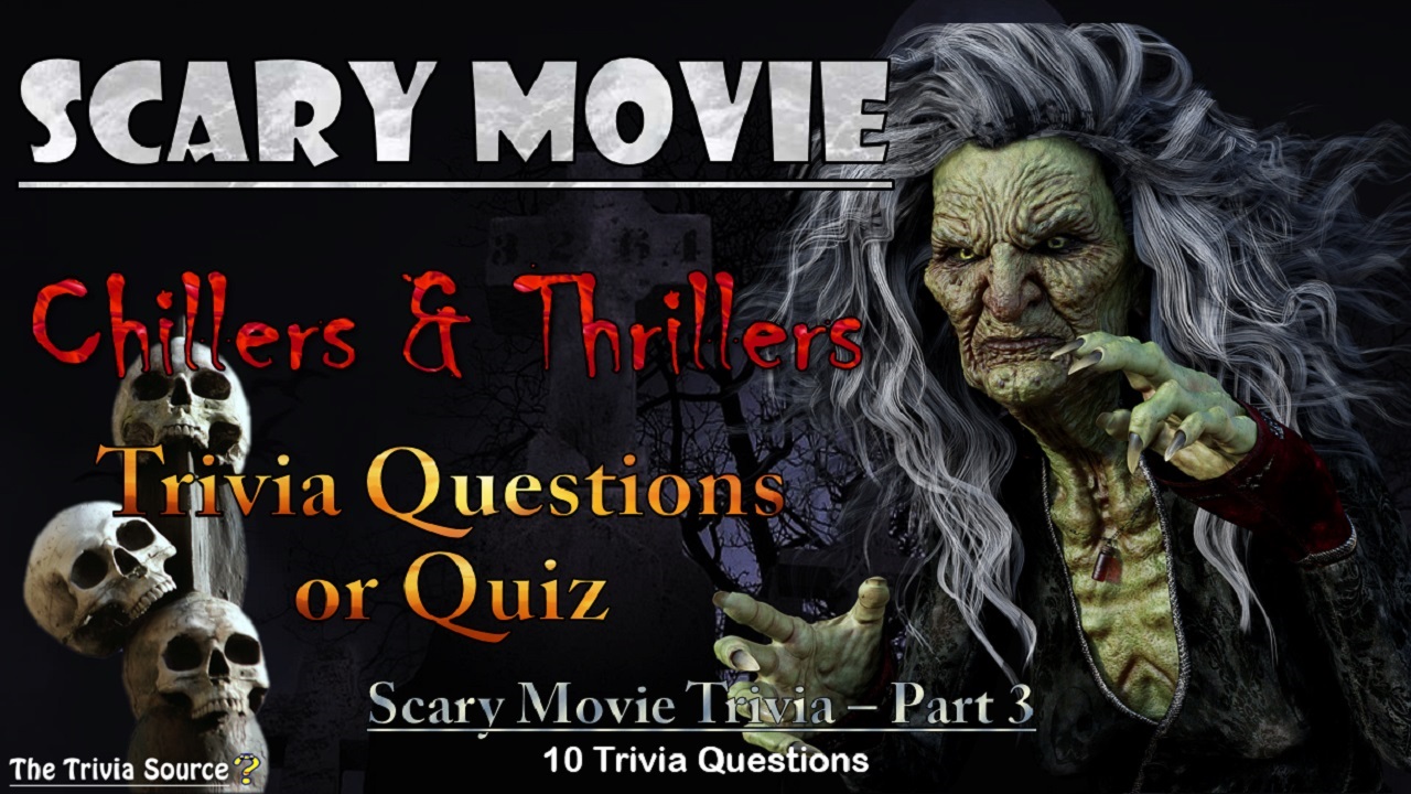 Scary Movie Trivia Questions or Quiz Thumbnail