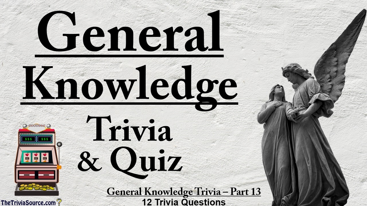 General Knowledge Interactive Trivia Questions or Quiz Thumbnail