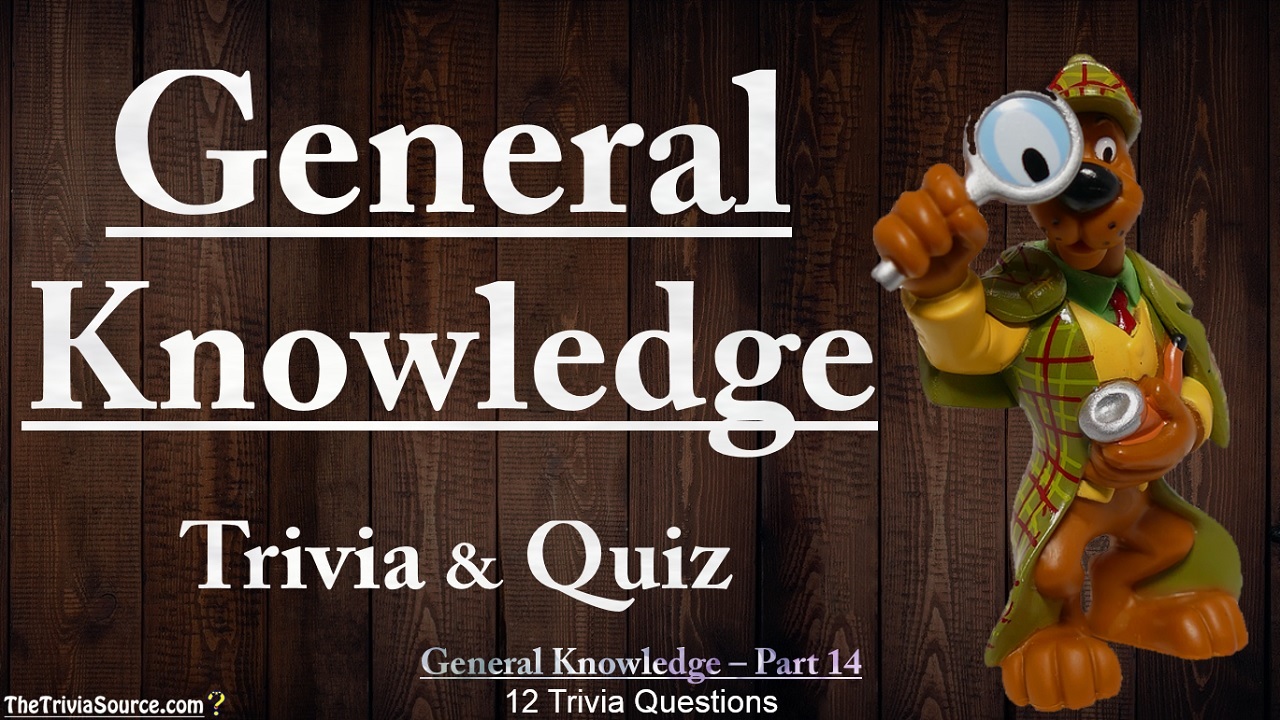 General Knowledge Interactive Trivia Questions or Quiz Thumbnail