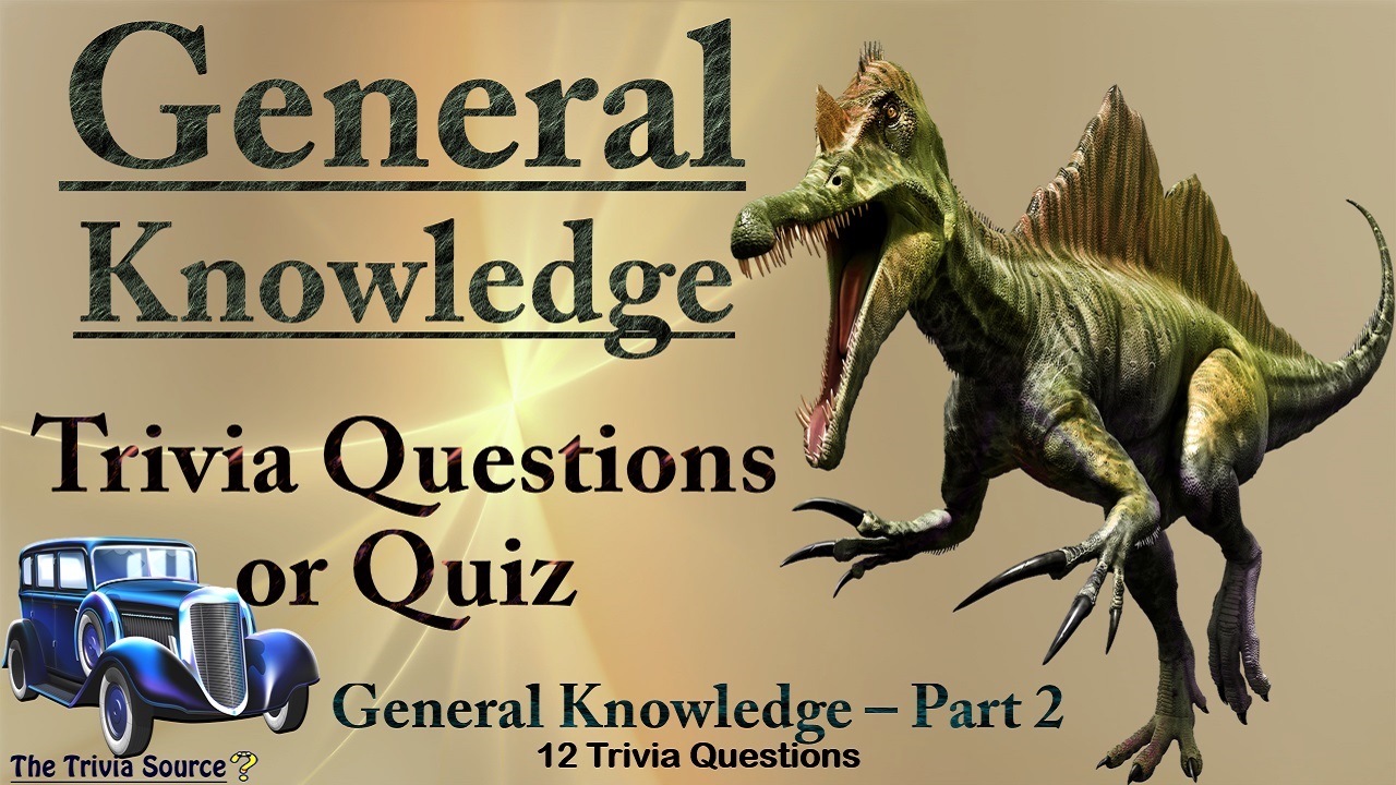 General Knowledge Trivia Questions or Quiz Thumbnail